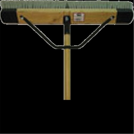 DQB INDUSTRIES DQB Industries 9936 24 in. Contractor Push Broom With 60 in. Handle 25881099363